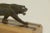 Panther Sculpture on Oak Wood Base with Wenge Inlay, 1920s For Sale - Image 4 of 12
