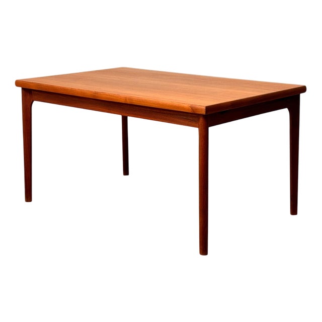 Dining Table in Teak by Henning Kjærnulf for Vejle Furniture Factory, Denmark, 1950s-1960s For Sale