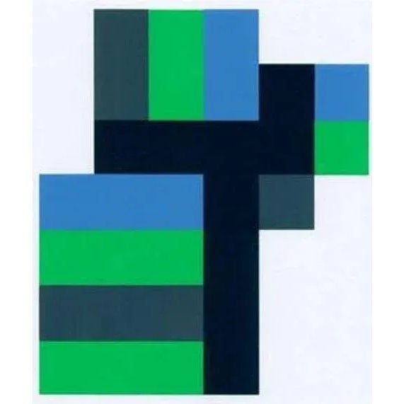 1990s 1997 Anton Stankowski Abstract Limited Edition Serigraph For Sale - Image 5 of 5