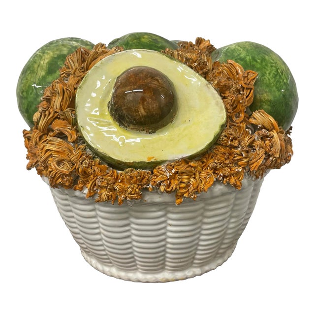 Mid-20th Century Italian Avocado Topiary For Sale