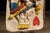 White Mid 20th Century Folk Art King of Hearts Sandwich Board Costume For Sale - Image 8 of 8