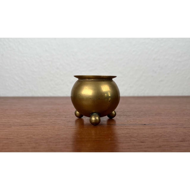 Mid-Century Modern Traditional Swedish Brass Candleholder, 1960s For Sale - Image 13 of 14