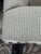 Beautifully tailored custom accent chair acquired from a distinguished Houston estate. This sophisticated chair features a...