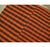 Orange Galerie Shabab Collection Mid-20th Century Orange and Black Turkish Flat-Weave Kilim Room Size Accent Rug For Sale - Image 8 of 10