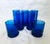 Blue Anchor Hocking Essex Cobalt Blue Octagonal Tumblers-Set of 7 For Sale - Image 8 of 8