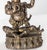 17th or 18th Century Chinese Sino-Tibetan Gilt Bronze Buddhist Makala Faced Deity Figure For Sale - Image 14 of 18