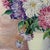 French Artist, Still Life of a Vase of Dahlias, 1960s, Oil on Canvas For Sale - Image 6 of 10
