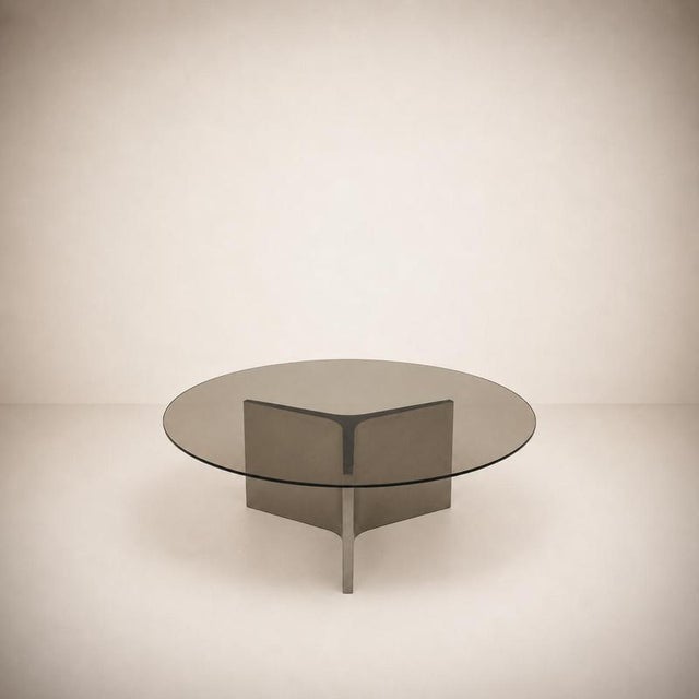 J.E.R. Coffee Tables by Étienne Fermigier, 1968, Set of 3 For Sale - Image 3 of 12