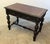 Late 19th Century British Carved Oak Leather Top Writing Table For Sale - Image 17 of 17