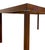 Vintage Mid-Century Modern Extendable Dining Table With Removable Stored Leaf For Sale - Image 9 of 11
