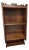 Victorian Walnut Wall Shelf With Incised Floral Decoration, Circa 1880s For Sale