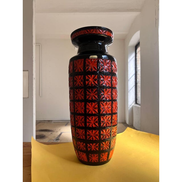 Ceramic Europ Line Floor Vase from Scheurich For Sale - Image 7 of 8