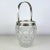 Vintage Italian Crystal and Silver Ice Bucket, 1940s For Sale - Image 4 of 10