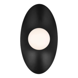 Visual Comfort Modern Joni 16 Wall LED Matte Black and Matte Black For Sale