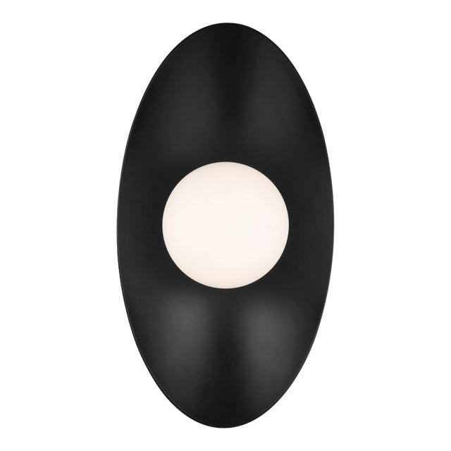 Visual Comfort Modern Joni 16 Wall LED Matte Black and Matte Black For Sale