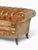 Circa 1930s English Chesterfield Tufted Leather Sofa in Original Distressed Tan Leather For Sale In Los Angeles - Image 6 of 9
