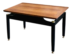 Tola and Black Librenza Coffee Table from G-Plan, 1960s