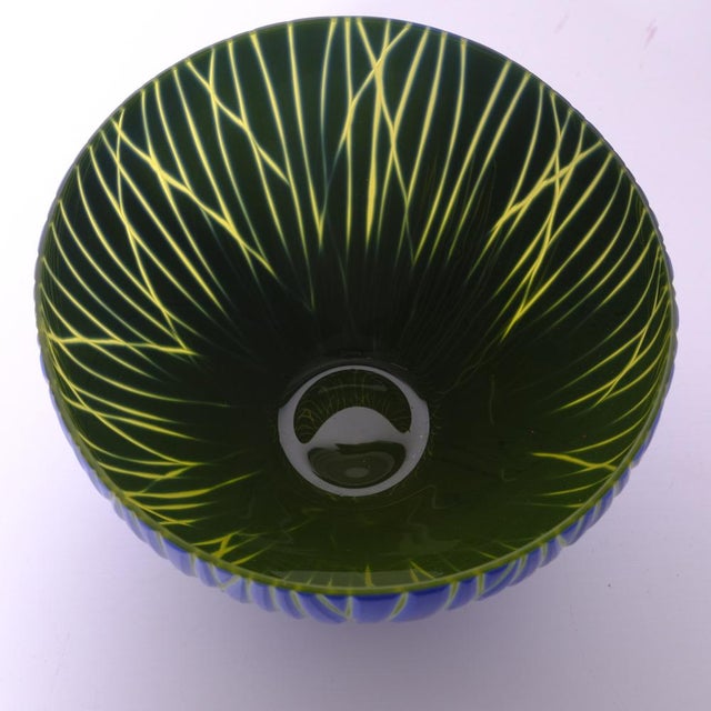 Venini Fili Di Arianna Vase by Monica Guggisberg and Philip Baldwin for Venini, 2000 For Sale - Image 4 of 17