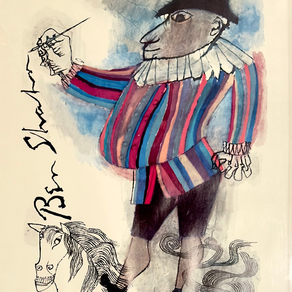 Ben Shahn Exhibition Promotional Poster, Circa 1962 | Chairish