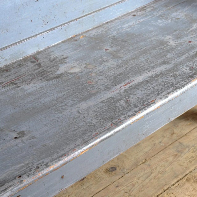 Antique Hungarian Pine Bench, 1900 For Sale - Image 11 of 14