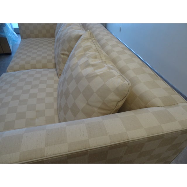 Billy Baldwin Style Custom Tuxedo Sofa For Sale - Image 4 of 10