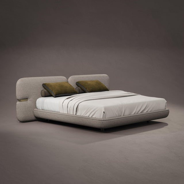 Metal Newark Bed by Porus Studio For Sale - Image 7 of 15