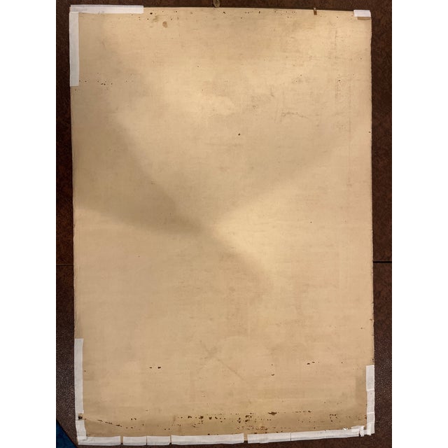 Printmaking Materials Vintage 1930s Chinese Republic Shanghai Advertising Poster Art, Hang Zhiying Era For Sale - Image 7 of 11