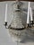 Vintage Empire Style Crystal Cascade Sconces – a Pair For Sale - Image 9 of 16
