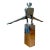 Vintage Chrome Figurative Sculpture For Sale