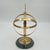 Metal Late 20th Century Brass Armillary Sphere Sundial Sculpture Marble Base For Sale - Image 7 of 10