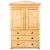 Pedimented English Pine Linen Press, 1870s For Sale - Image 13 of 13