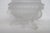 White Portieux Vallerystahl Satin Argonaut Shell Frosted Glass Candy Dish 4505b For Sale - Image 8 of 18