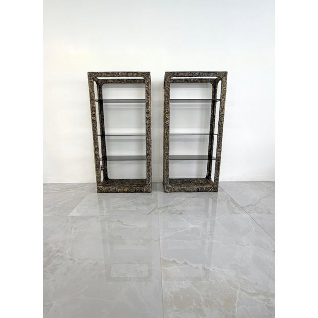 Gray Adrian Pearsall "Brutalist Goop" Etageres, Shelving, Circa Late 1960's For Sale - Image 8 of 9