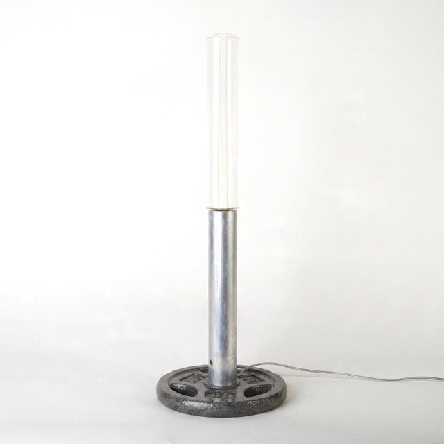 Metal Tubo 30 Lamp by Joe Zander For Sale - Image 7 of 7