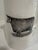 Vintage White Jug / Pitcher With a Sheep on Both Sides With Black Trim From England This jug / pitcher was made in...