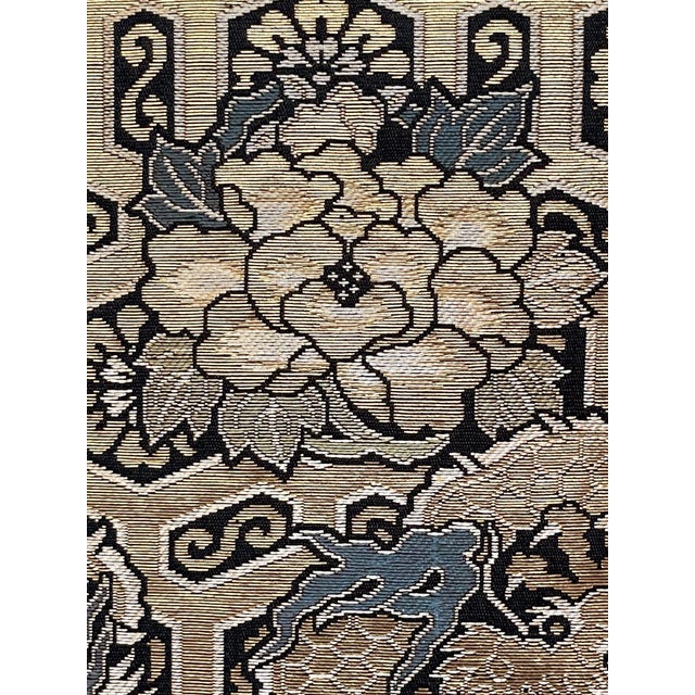 Japanese Brocade Noh Costume Kimono Robe Meiji Period For Sale - Image 12 of 18