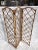 Tan Vintage Rattan Folding Room Divider For Sale - Image 8 of 8
