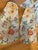 Mid 20 Th C Vintage Floral Chintz Loveseat Sofa Blue Orange For Sale - Image 12 of 14