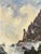 Willy Angele, Three Peaks of Lavaredo, Italian Dolomites, 1950s, Oil on Canvas For Sale - Image 7 of 15