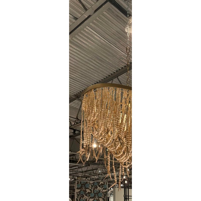 2020s Arteriors Organic Modern Baja Linear Chandelier For Sale - Image 5 of 6