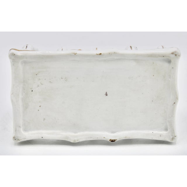 Antique French Limoges Ceramic Toast Rack / Letter Holder For Sale - Image 10 of 12