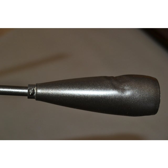 Stilnovo Italian 12 Shade Chandelier Bronze Finish Mid-Century Modern 1960 For Sale - Image 12 of 13