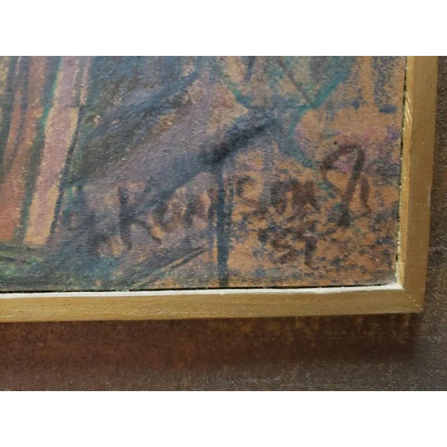 Up for sale is a Group of Violinists Framed Giclee on Board by G. Kartson Jr. (1959)! It measures 25 7/8" by 30 3/4" on...