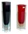 Faceted Murano Glass Sommerso Vase by Flavio Poli, Italy, 1970s, Set of 2 For Sale