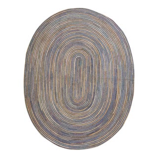 American Braided Rug 8'8" X11'3" For Sale