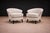 Gray Pair of “Concha” Armchairs in Grey Ultra Suede, Joaquim Tenreiro, 1960s - Lot 215A For Sale - Image 8 of 12