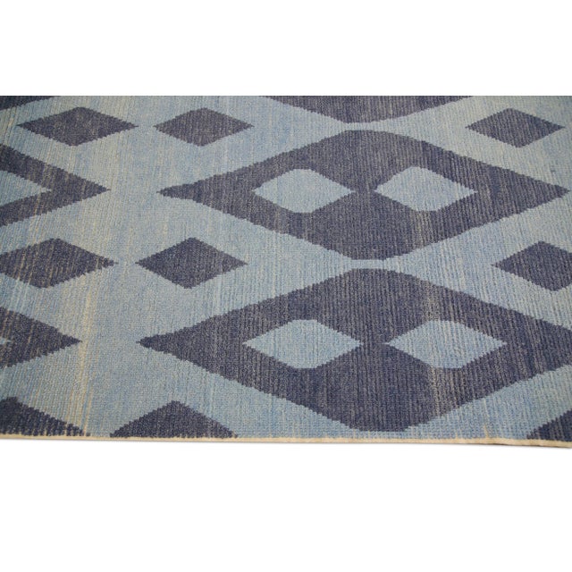 Modern Handmade Tulu Rug 8' x 11'10" For Sale In Houston - Image 6 of 11