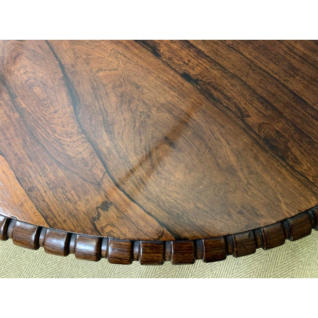 Regency Rosewood Centre Table, 1825 For Sale - Image 13 of 17