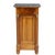 A French Empire style marble-top mahogany bedside cabinet (nightstand - end table) with elegant beautifully aged warm...