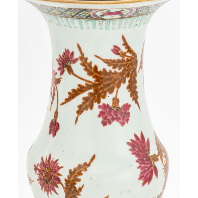 Chinese Porcelain Vase Mounted as a Table Lamp For Sale - Image 4 of 6